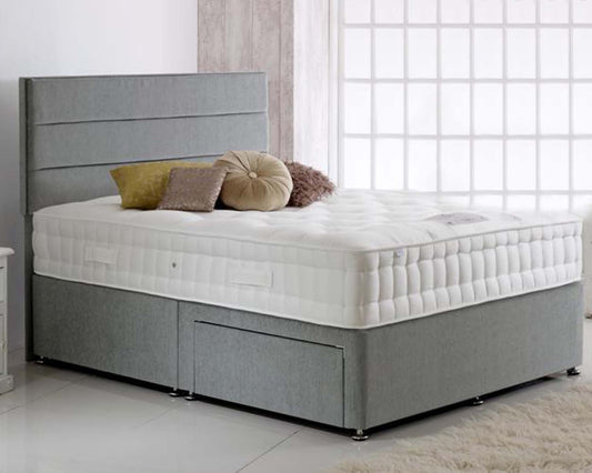 100% Natural Wool,Cashmere, Silk, Cotton 7000 Pocket Spring Mattress (Firm)