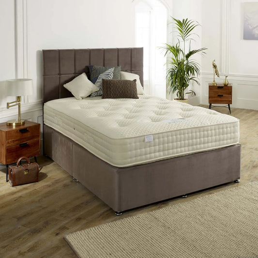 100% Natural Cotton & Wool 1000/1500/2000 Pocket Spring