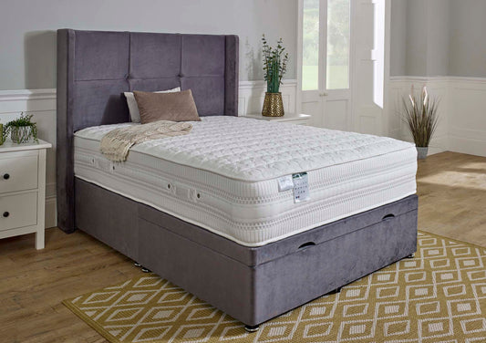 100% Natural Deep Wool,Cashmere, Cotton 1000/1500/2000 Pocket Spring Mattress